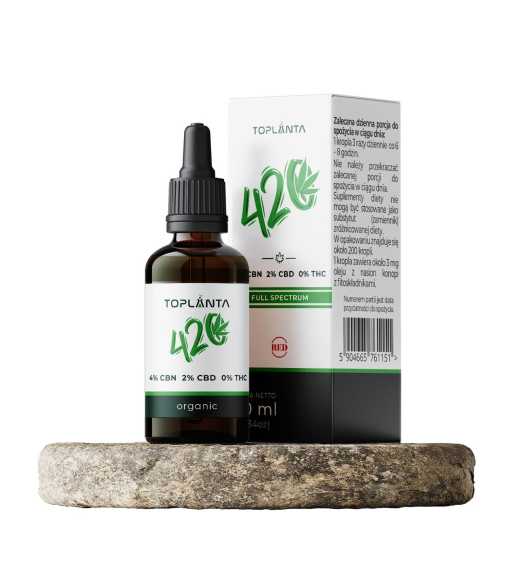 420 - CBN 4% CBD 2% - Olejek - 10ml