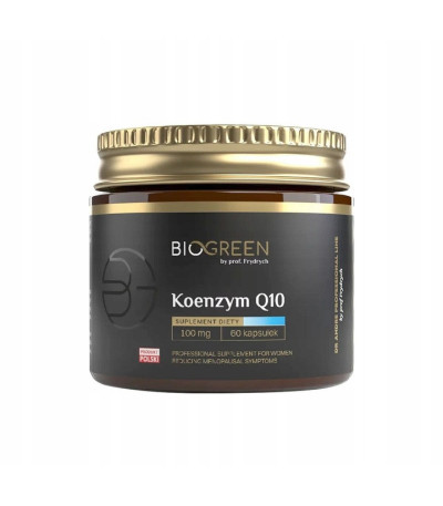 Koenzym Q10 60 KAPSUŁEK 100 mg / 6000 mg Q10 Opakowanie Serce Układ Nerwowy