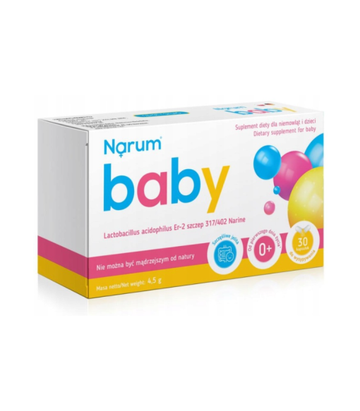 Suplement diety Vitaway Narum Baby Probiotyk 150 mg 30 kapsułek