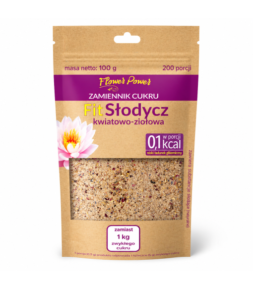 FitCukier - Kwiatowo-Ziołowy Flower Power 100g
