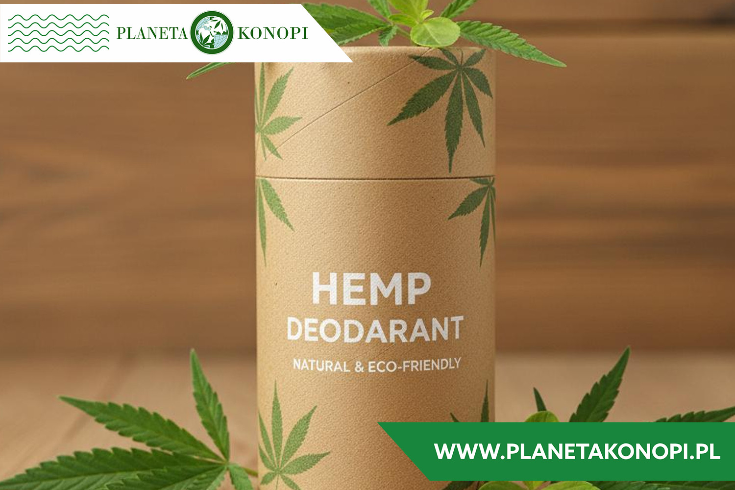Dezodorant naturalny konopny bez aluminium